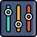 Gráfico o diagrama de engranajes encajando perfectamente, representando clases inglés 100% personalizadas